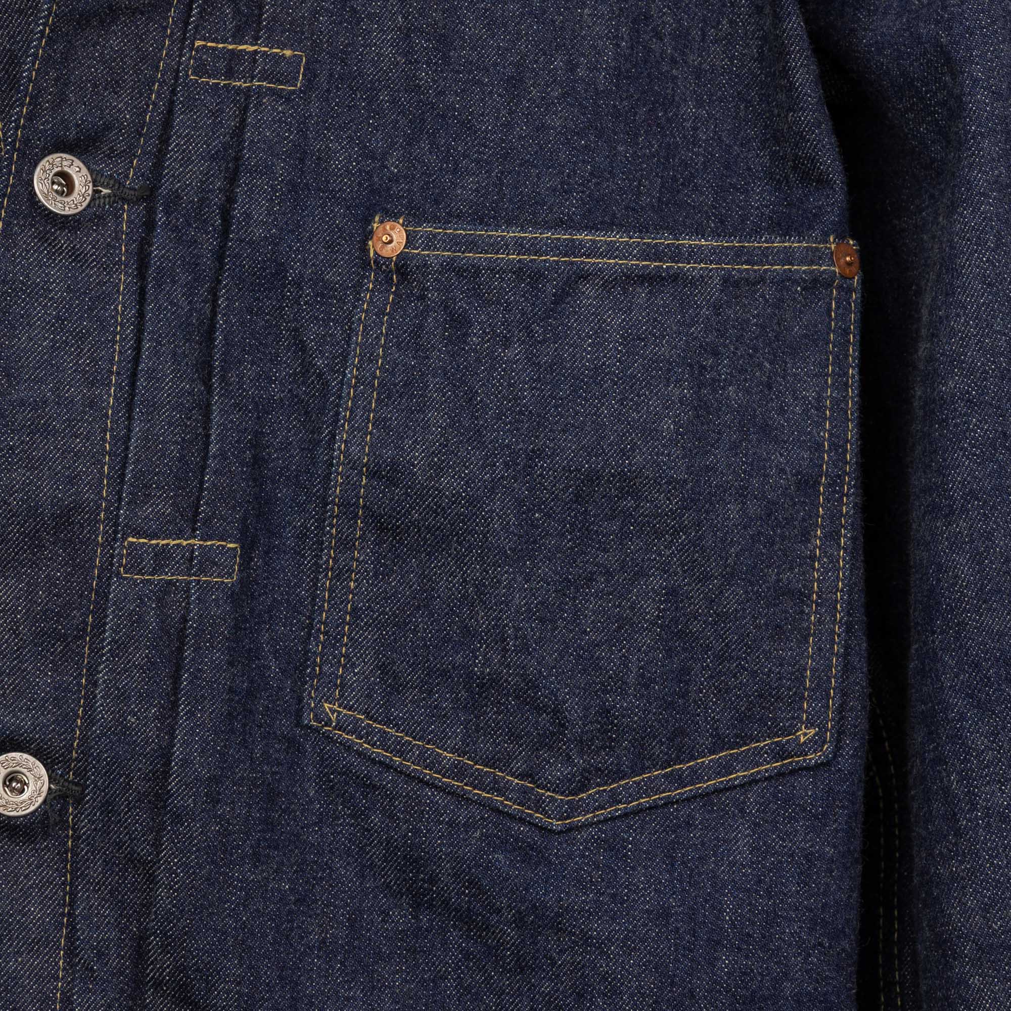 Buzz Rickson's WWII Denim Blouse Jacket – Clutch Cafe