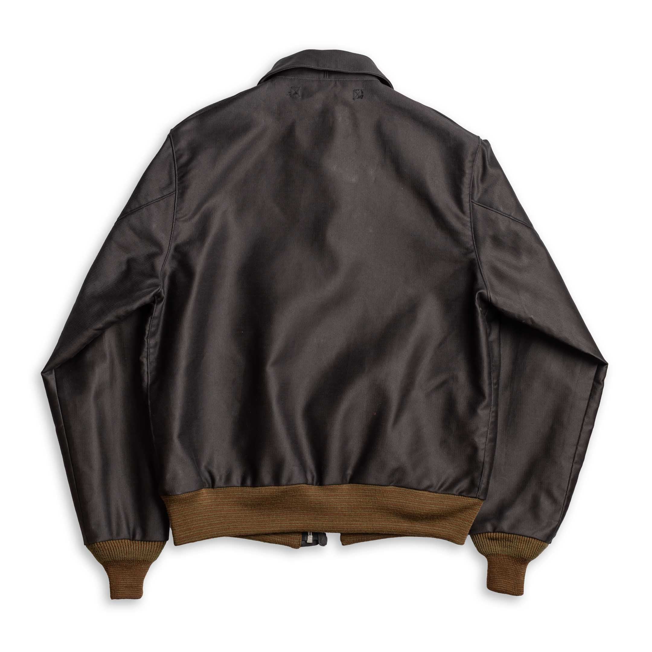 Buzz Rickson's x William Gibson Jungle Cloth A-2 Jacket Black-Jacket-Clutch Cafe