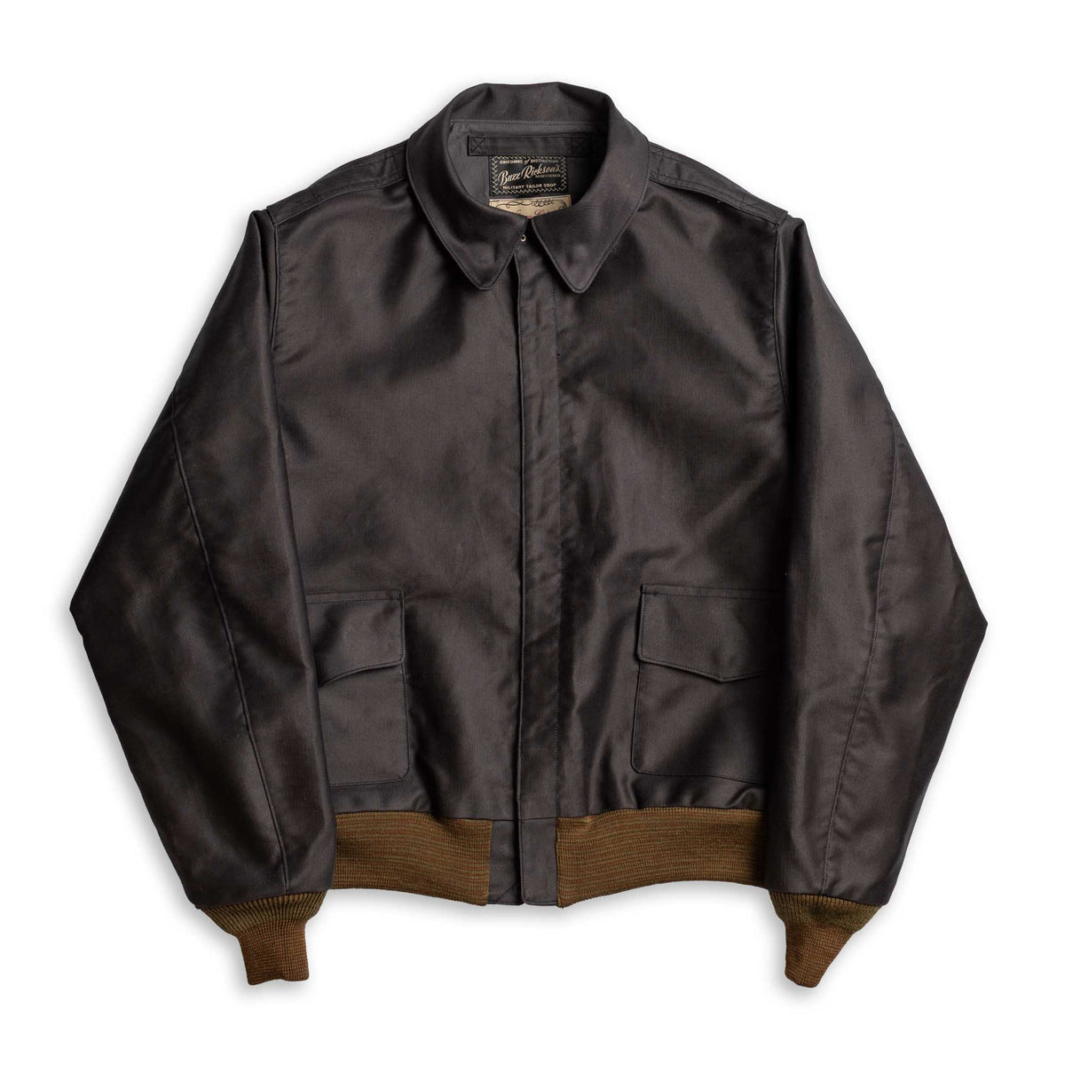 Buzz Rickson's x William Gibson Jungle Cloth A-2 Jacket Black