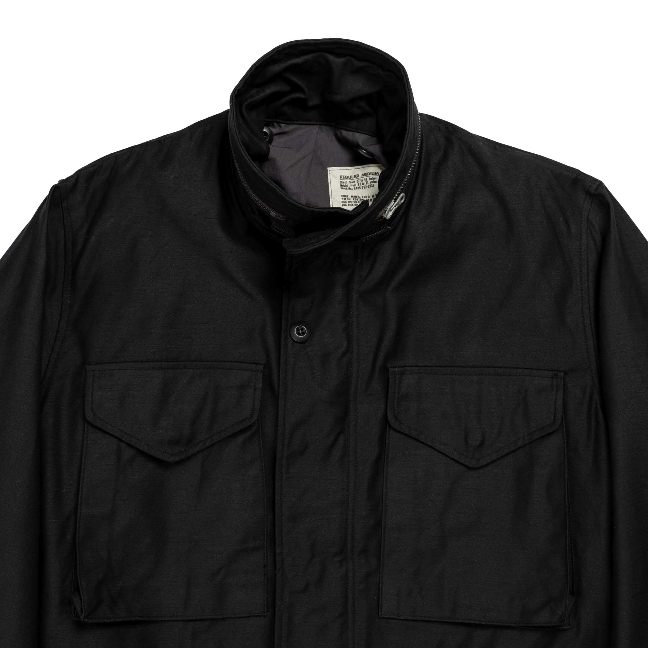 Buzz Rickson's x William Gibson M-65 Jacket Black – Clutch Cafe