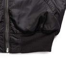 Buzz Rickson's x William Gibson MA-1 Albert Turner Black-Leather Jacket-Clutch Cafe