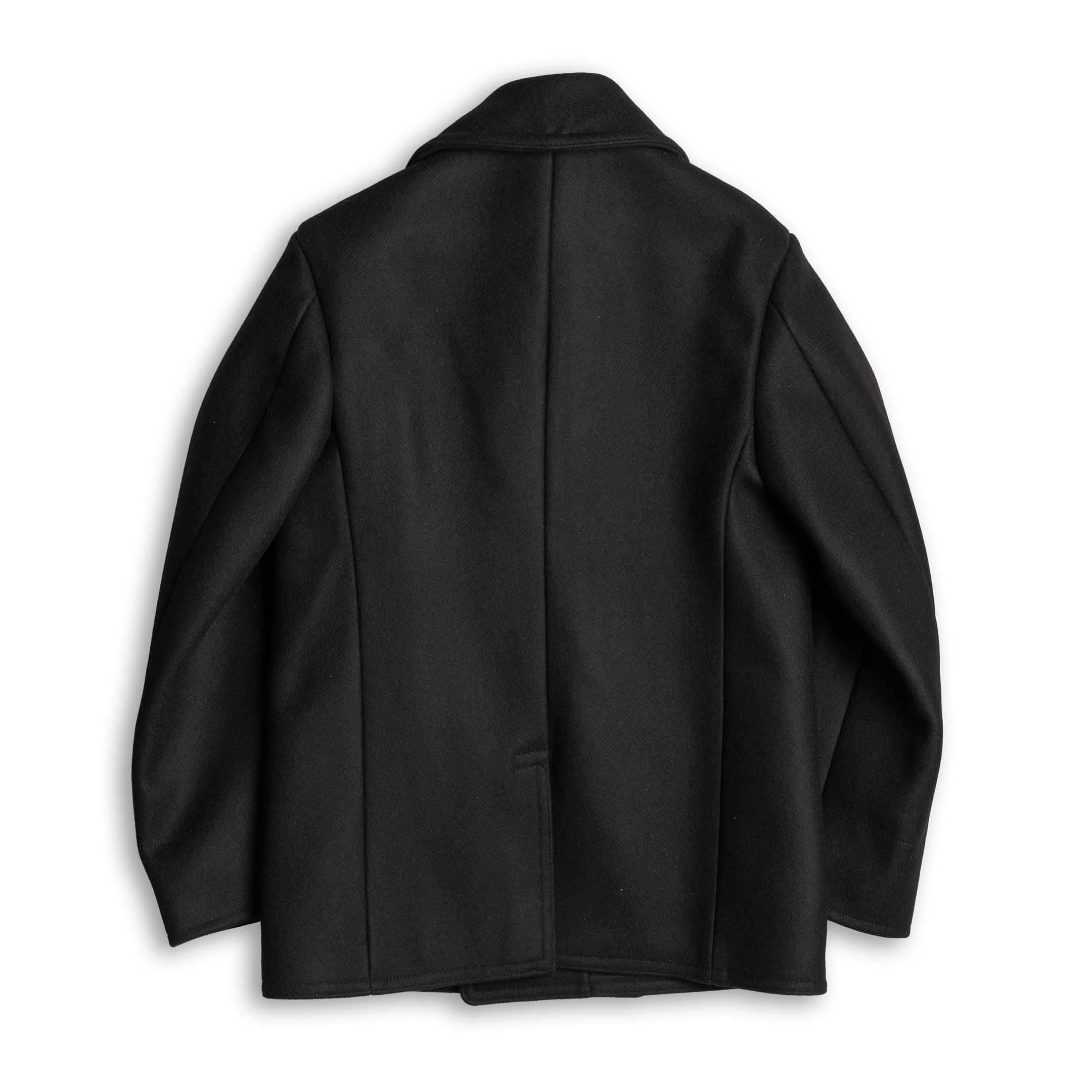 Buzz Rickson's x William Gibson Pea Coat Black-Jacket-Clutch Cafe