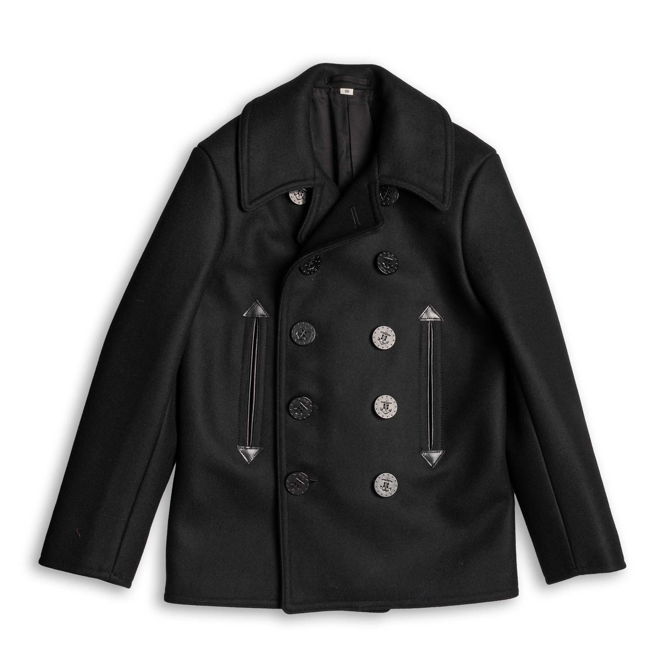 Buzz Rickson's x William Gibson Pea Coat Black-Jacket-Clutch Cafe