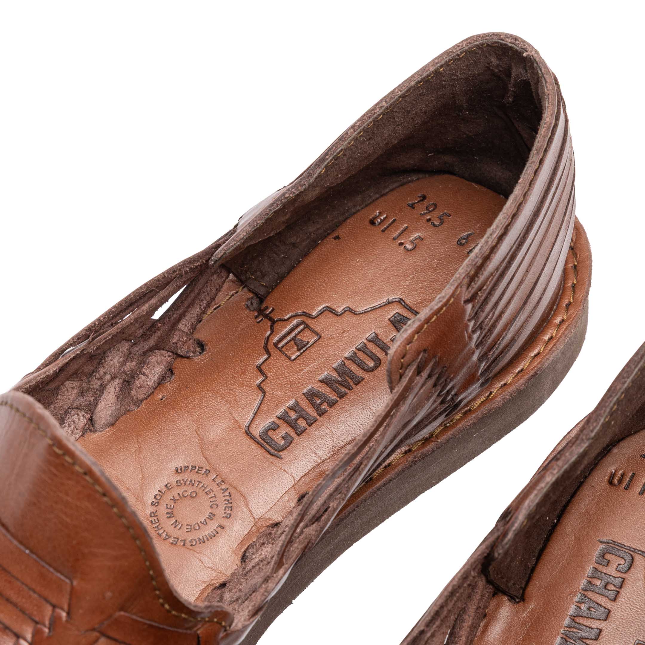 Chamula Cancun Sandal Brown 2-Sandal-Clutch Cafe