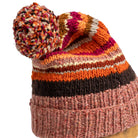 Chamula Double Cuff Cap Navajo Stripe Lt. Chicle-Hat-Clutch Cafe