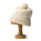 Chamula Double Cuff Cap Solid Ivory-Hat-Clutch Cafe