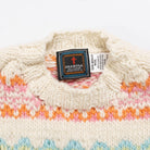 Chamula Fair Isle #8 Pullover Sweater Ivory-Knitwear-Clutch Cafe
