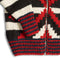 Chamula Navajo Diamond Zipper Cardigan Red-Knitwear-Clutch Cafe