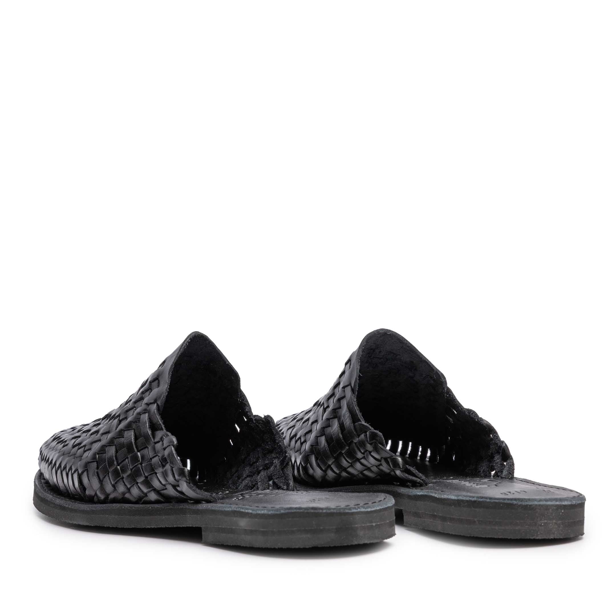 Chamula Polanco Sandal Black-Sandal-Clutch Cafe