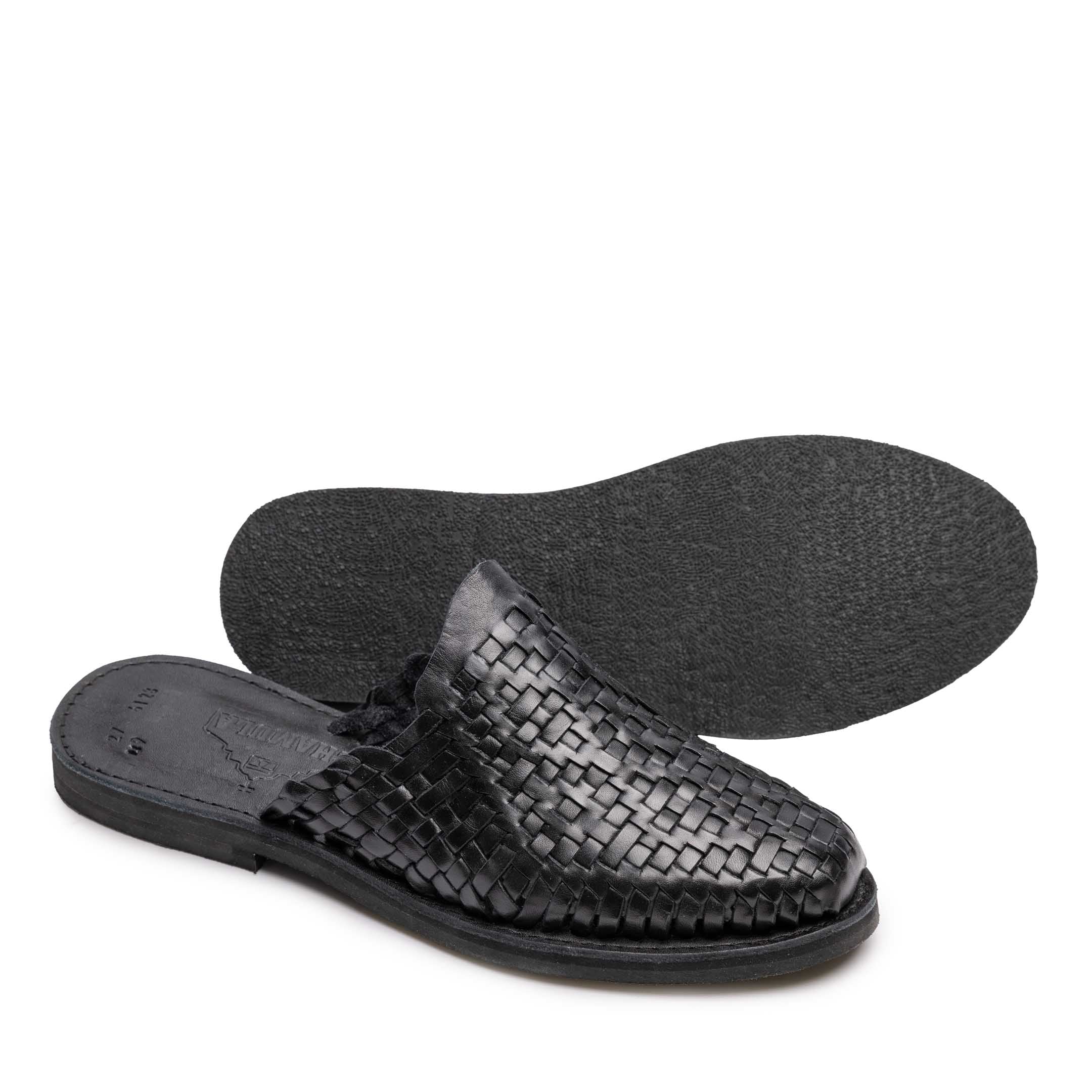 Chamula Polanco Sandal Black-Sandal-Clutch Cafe