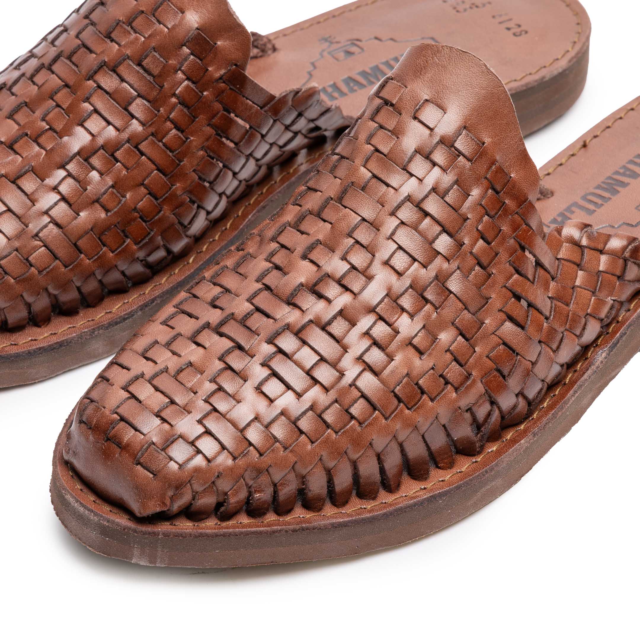 Chamula Polanco Sandal Brown 2-Sandal-Clutch Cafe