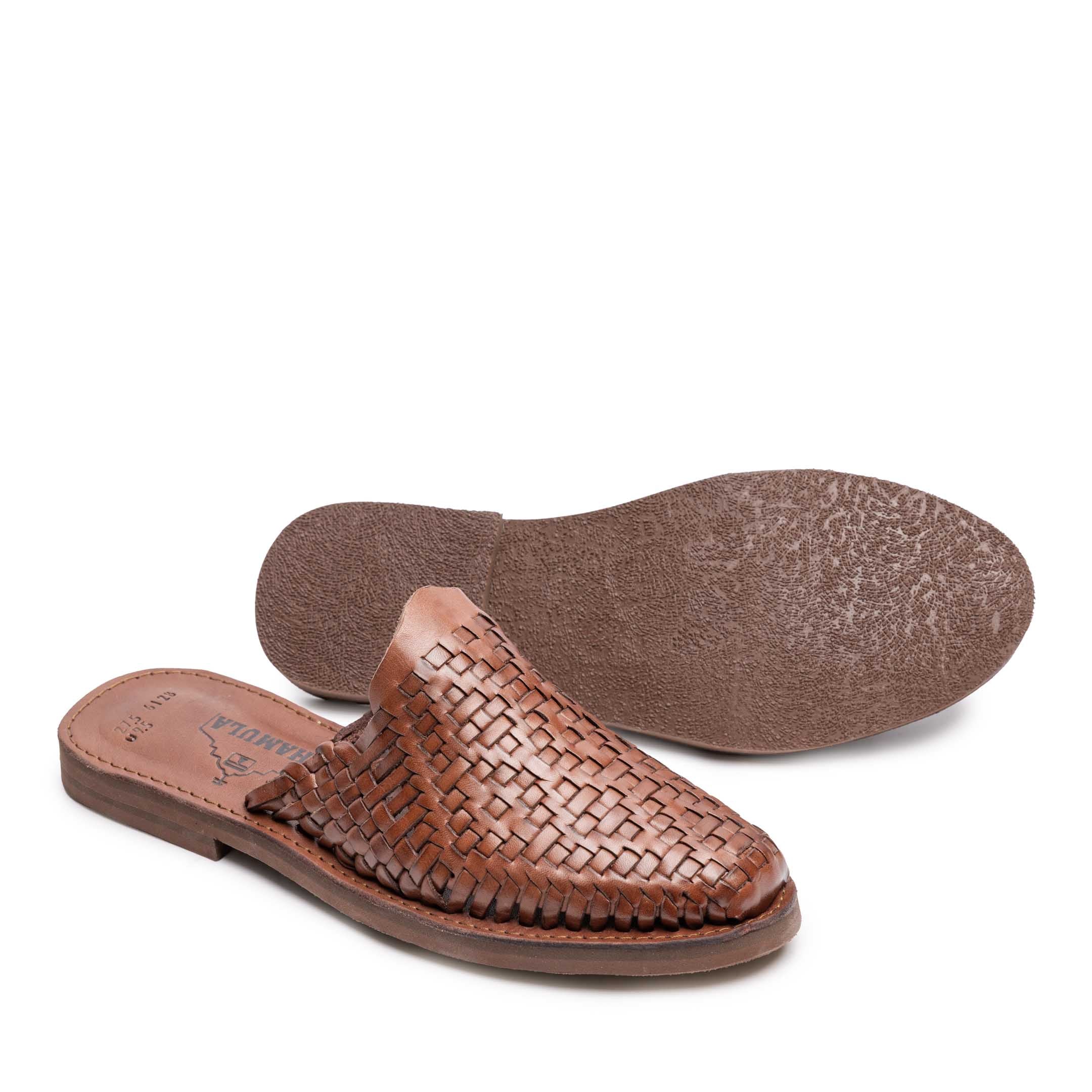 Chamula Polanco Sandal Brown 2-Sandal-Clutch Cafe