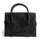 Chamula Western Stitch Carving Bag L Black-Bag-Clutch Cafe