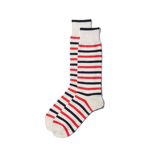 Chup Socks Sea Man Red x Navy-Socks-Clutch Cafe
