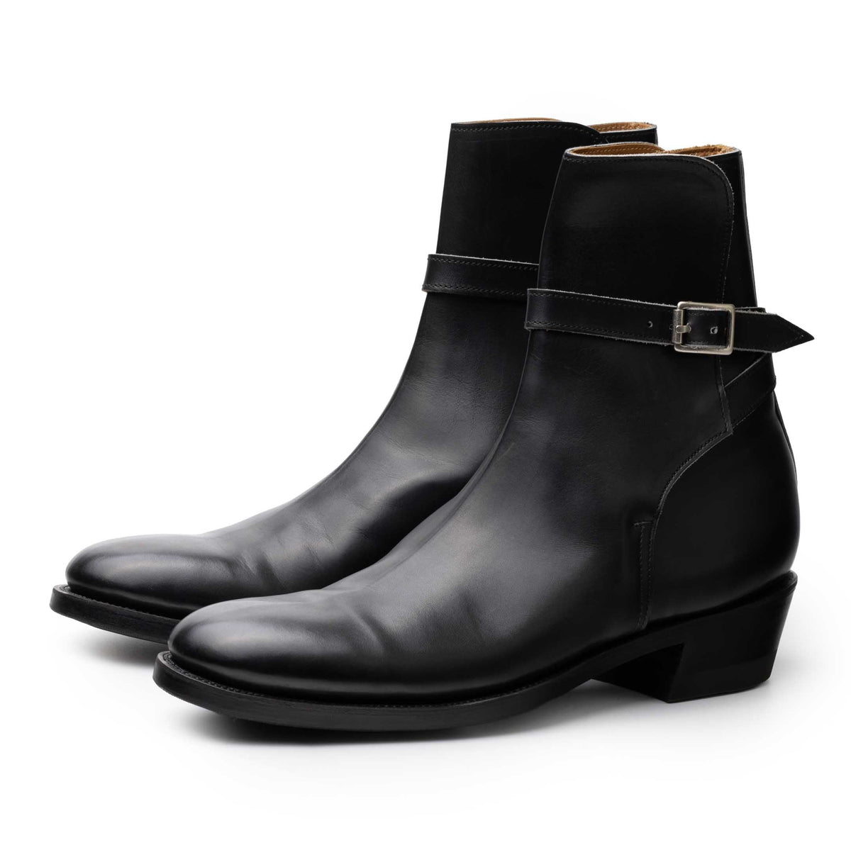 Clinch Jodhpur Boots Black Calf CN Wide – Clutch Cafe