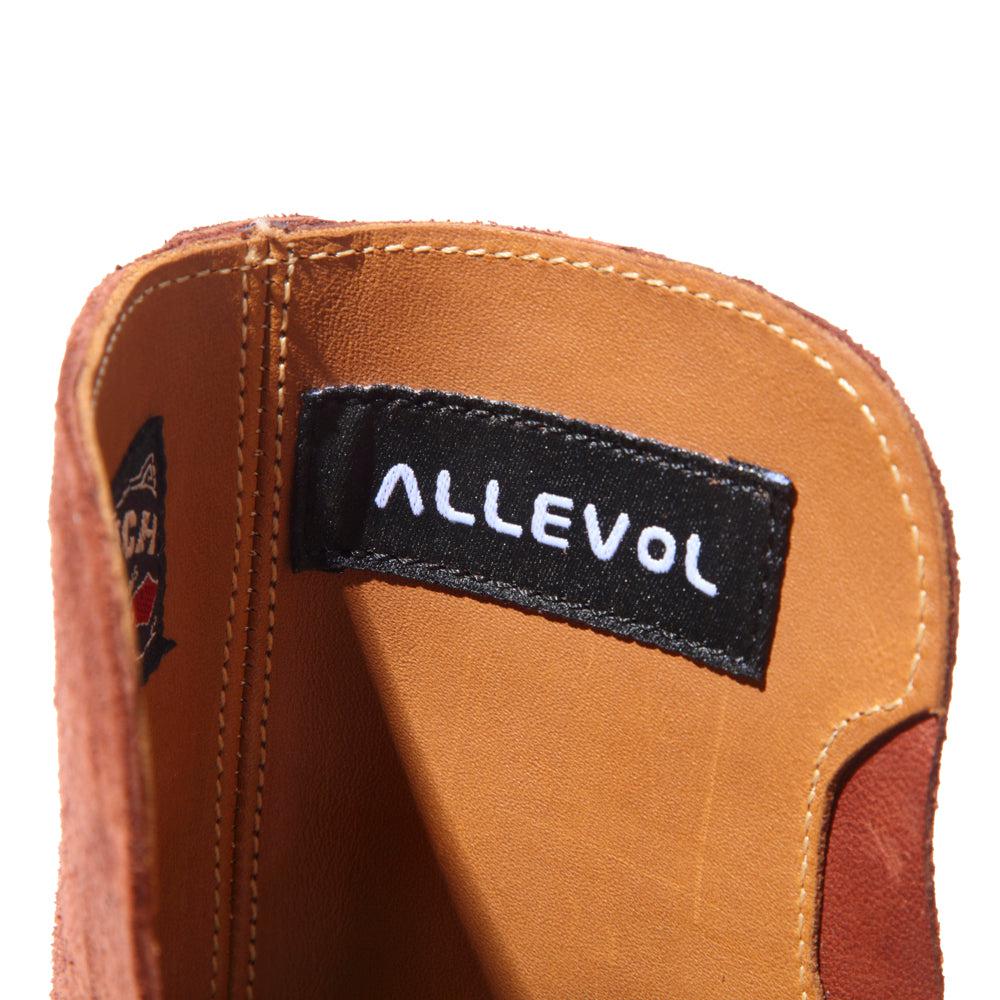 Clinch x Allevol Jodhpur Boots Shinki Horsehide Suede Brown-Boots-Clutch Cafe