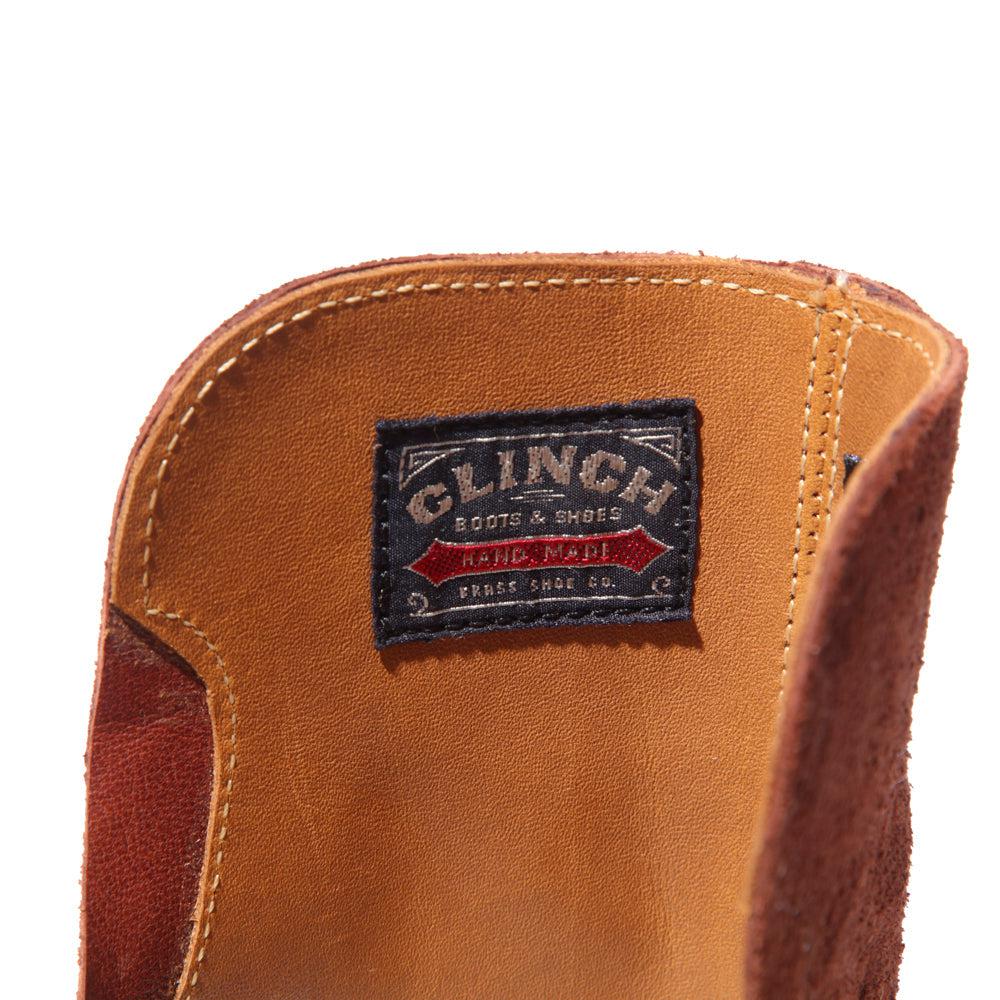 Clinch x Allevol Jodhpur Boots Shinki Horsehide Suede Brown-Boots-Clutch Cafe