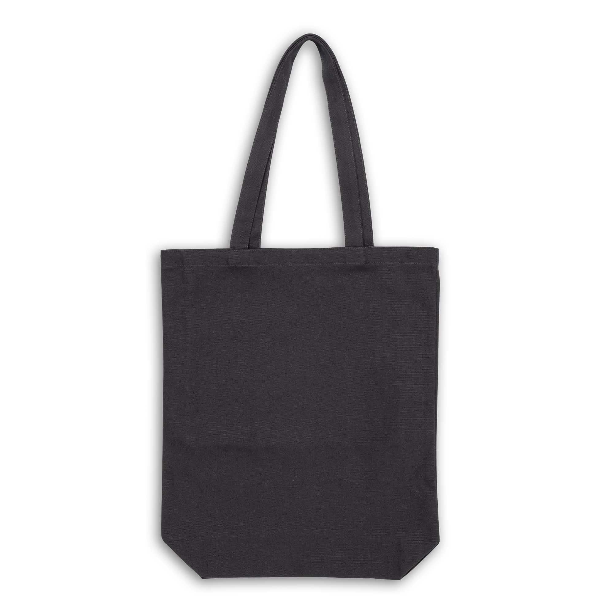 Clutch Cafe Cotton Canvas Tote Bag Black-Tote Bag-Clutch Cafe