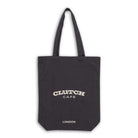 Clutch Cafe Cotton Canvas Tote Bag Black-Tote Bag-Clutch Cafe