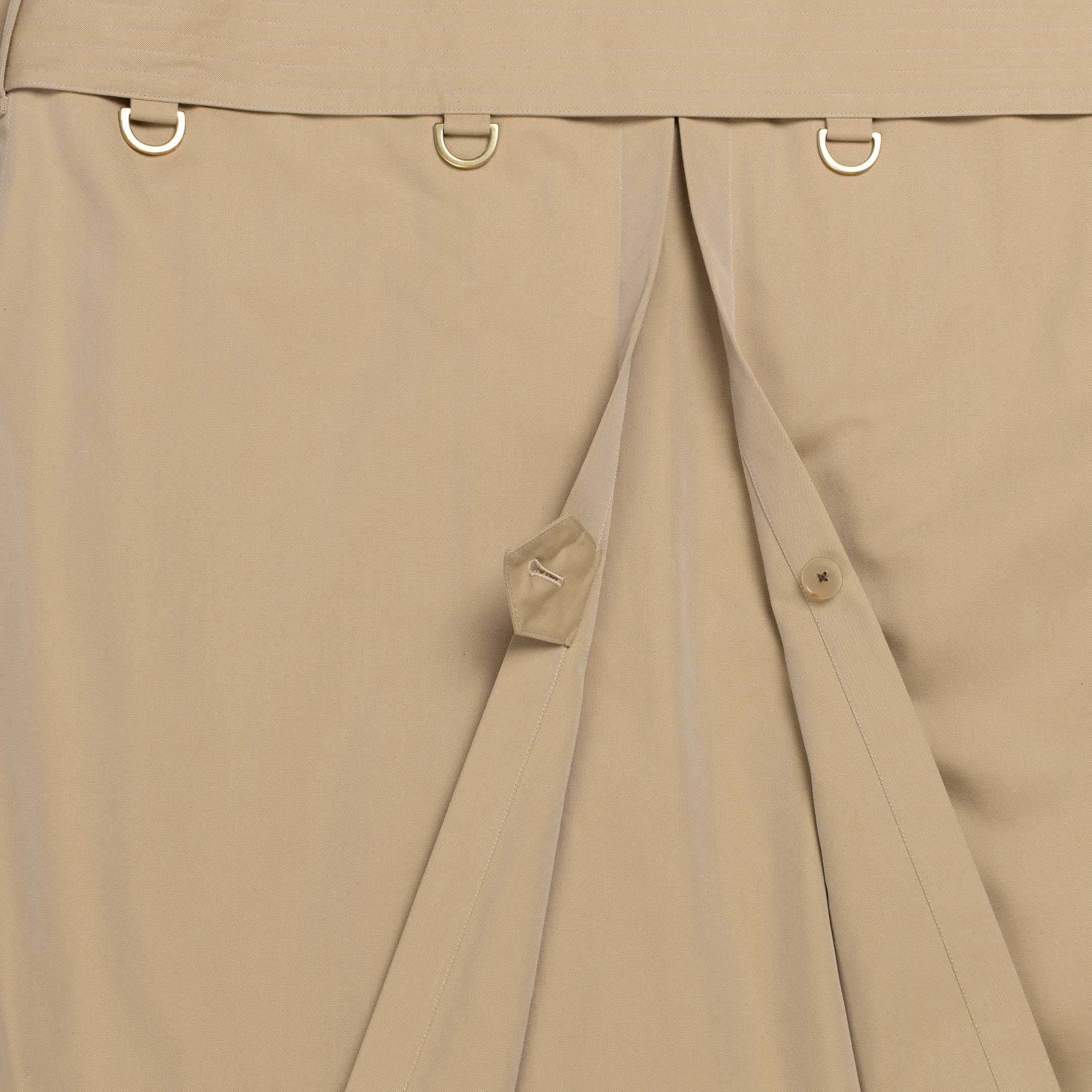 Coherence AL II Trench Coat Gabardine Beige-Overcoat-Clutch Cafe