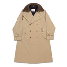 Coherence AL II Trench Coat Gabardine Beige-Overcoat-Clutch Cafe