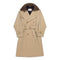 Coherence AL II Trench Coat Gabardine Beige-Overcoat-Clutch Cafe