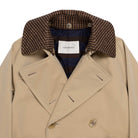 Coherence AL II Trench Coat Gabardine Beige-Overcoat-Clutch Cafe