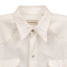 Coherence Abiquiu Western Shirt Aerocloth Linen Ivory-Shirt-Clutch Cafe