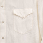 Coherence Abiquiu Western Shirt Aerocloth Linen Ivory-Shirt-Clutch Cafe