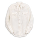 Coherence Abiquiu Western Shirt Aerocloth Linen Ivory-Shirt-Clutch Cafe