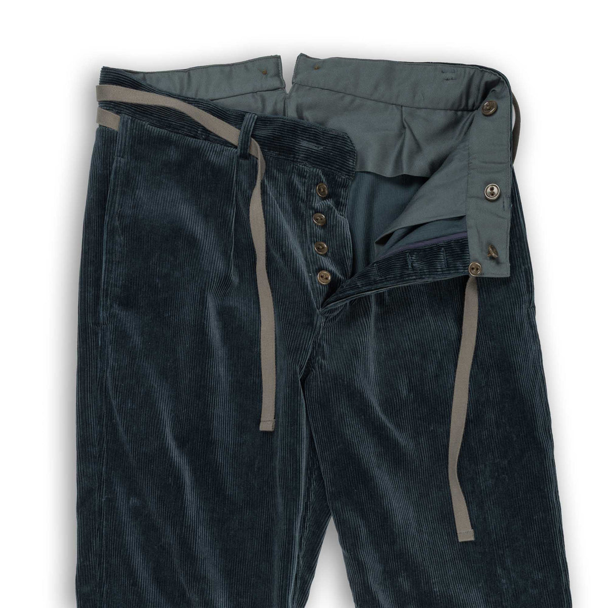 Coherence Alain 10 Wale Corduroy Fucus-Trousers-Clutch Cafe