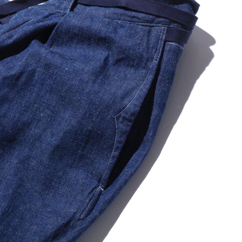 Coherence Alain 10oz Logger Selvedge Denim Trousers-Trousers-Clutch Cafe
