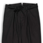 Coherence Alain Selvedge Yacht Canvas Trousers Black-Trousers-Clutch Cafe