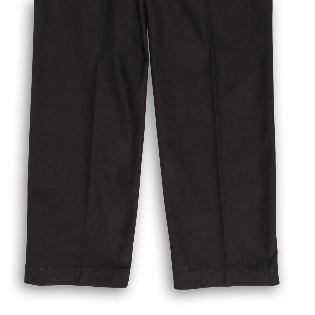 Coherence Alain Selvedge Yacht Canvas Trousers Black-Trousers-Clutch Cafe