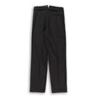 Coherence Alain Selvedge Yacht Canvas Trousers Black-Trousers-Clutch Cafe