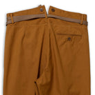 Coherence Alain Selvedge Yacht Canvas Trousers Cannele-Trousers-Clutch Cafe
