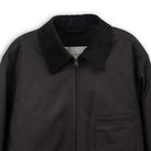 Coherence Birks-FLB Yacht Canvas Black-Jacket-Clutch Cafe