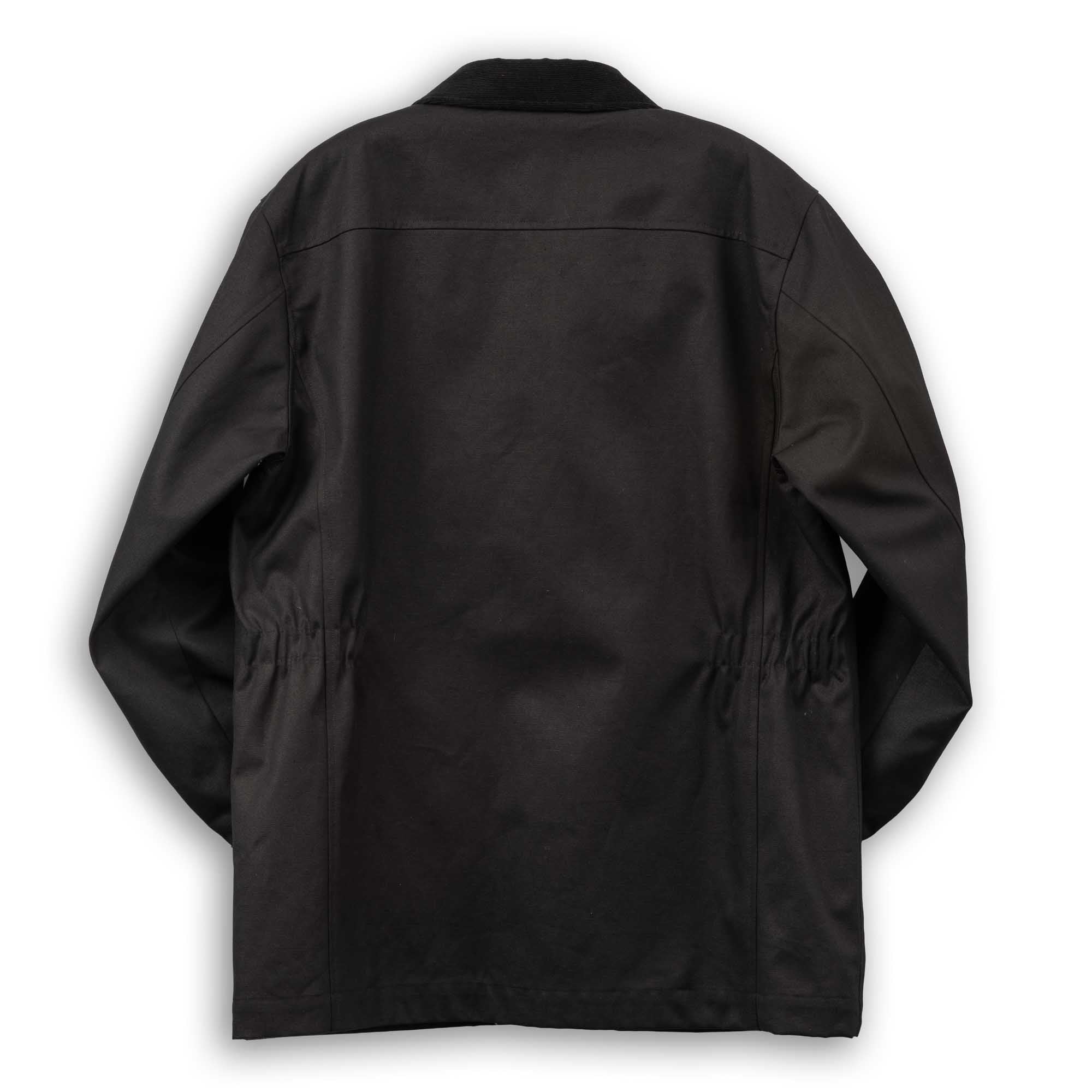 Coherence Birks-FLB Yacht Canvas Black-Jacket-Clutch Cafe