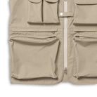 Coherence CiCi Vest Weather Resistant Cotton Sand-Vest-Clutch Cafe