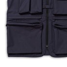 Coherence CiCi Vest Weather Resistant Cotton Slate Blue-Vest-Clutch Cafe