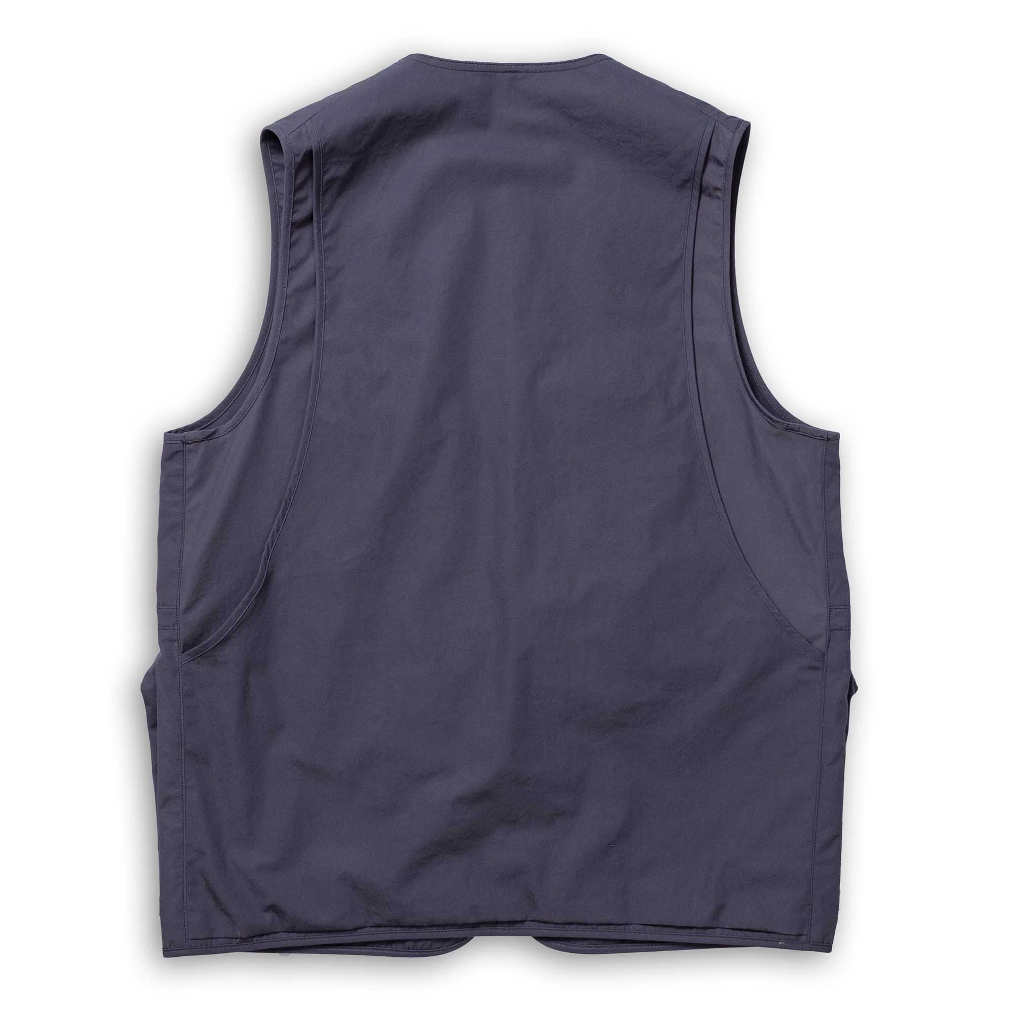 Coherence CiCi Vest Weather Resistant Cotton Slate Blue-Vest-Clutch Cafe