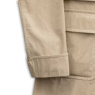 Coherence Corb II Weather Resistant Cotton Sand-Coat-Clutch Cafe