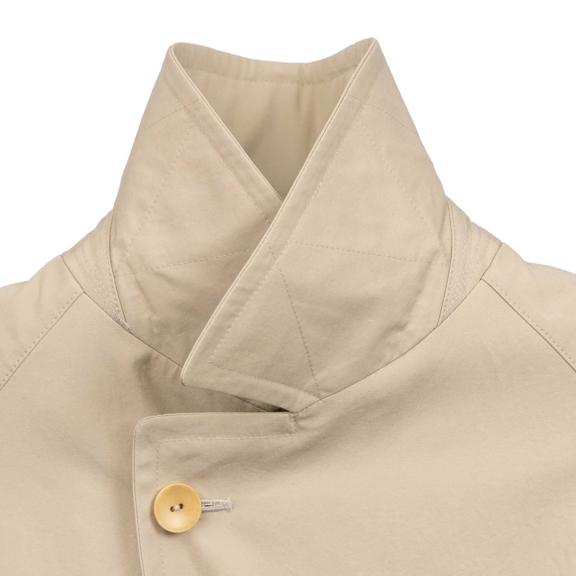 Coherence Corb II Weather Resistant Cotton Sand-Coat-Clutch Cafe