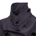 Coherence Fou Fou II Weather Resistant Cotton Slate Blue-Coat-Clutch Cafe