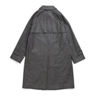 Coherence FouFou II Chevron Tweed Jersey Grey-coat-Clutch Cafe