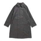 Coherence FouFou II Chevron Tweed Jersey Grey-coat-Clutch Cafe