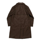 Coherence FouFou II Coat Tweed Jersey Chevron Brown-coat-Clutch Cafe