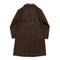 Coherence FouFou II Coat Tweed Jersey Chevron Brown-coat-Clutch Cafe