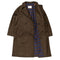 Coherence FouFou II Coat Tweed Jersey Chevron Brown-coat-Clutch Cafe