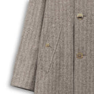 Coherence FouFou II Coat Tweed Jersey Chevron L. Beige-coat-Clutch Cafe